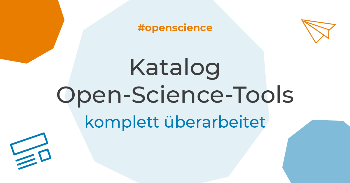Katalog Open-science-Tools komplett überarbeitet